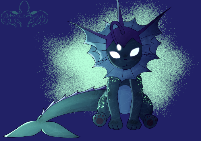 K'Aazast showing off the way they glow.