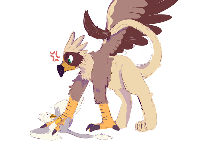 Serilde Having Pounced on Der