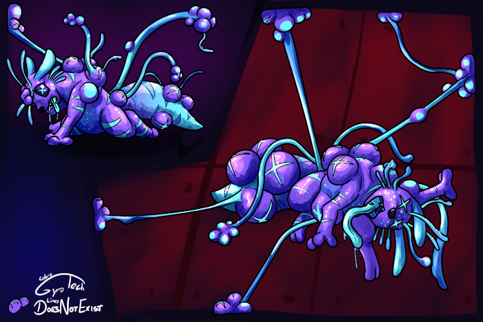 Yoku getting corrupted by the rot.